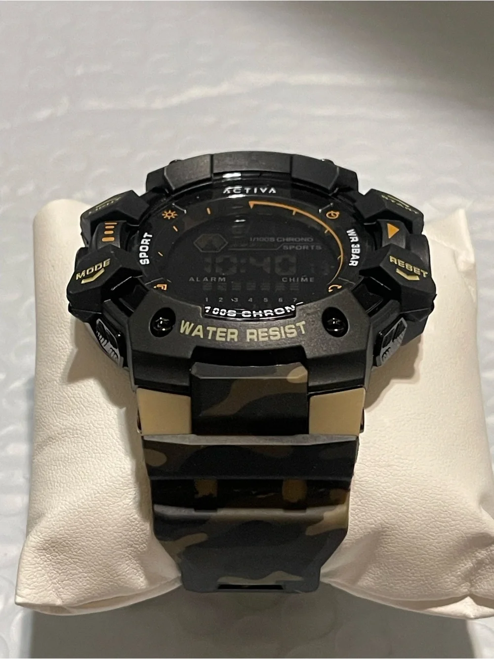 Activa Armour X Invicta Men's Digital Watch - 50mm. Camouflage. Khaki